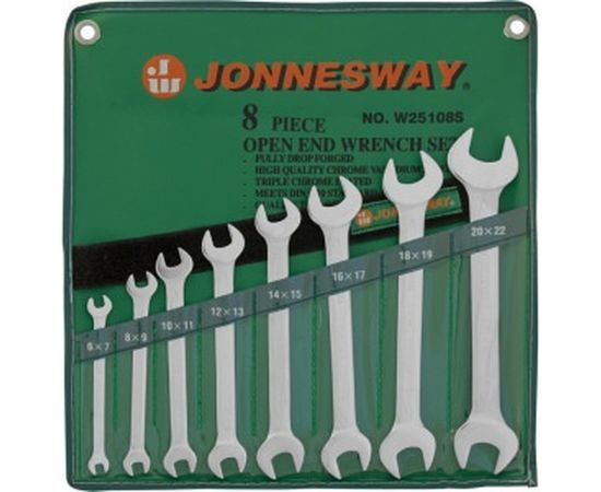 Набор рожковых ключей Jonnesway W25108S 