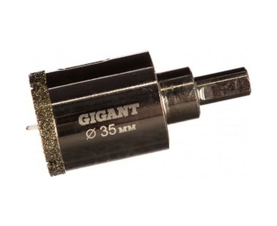 Коронка алмазная по стеклу и керамике (35 мм; 30 мм) Gigant DBG 11071 