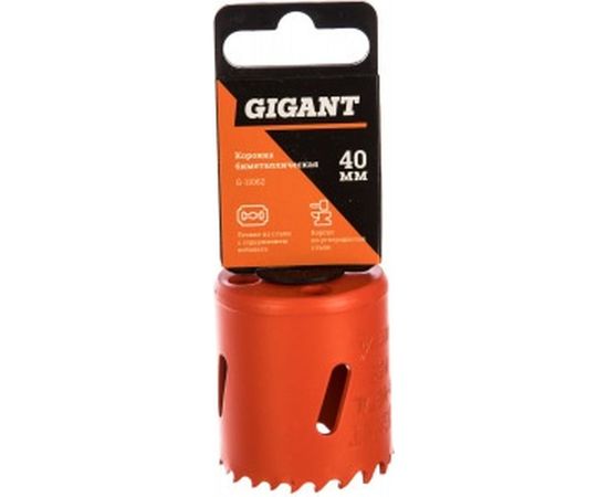 Коронка биметаллическая (40 мм; 38 мм) Gigant G-11062 