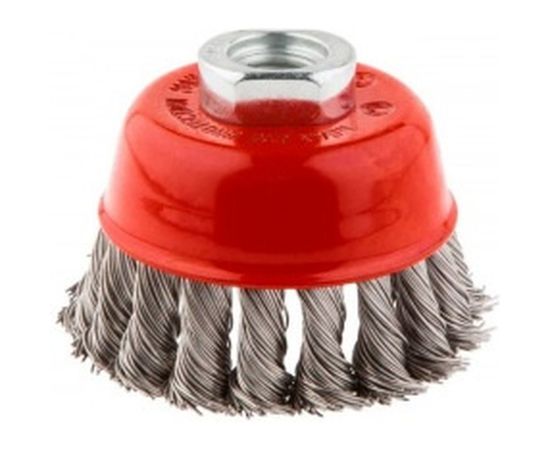 Щетка проволочная чашечная INOX (80 мм; М14) GRAPHITE 57H582 