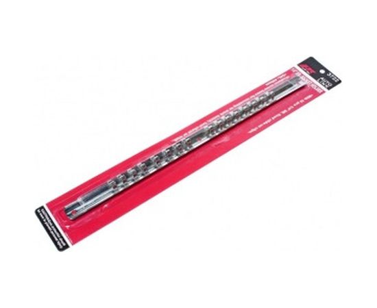 Держатель головок 1/4" стальная рейка 16шт JTC-3722 