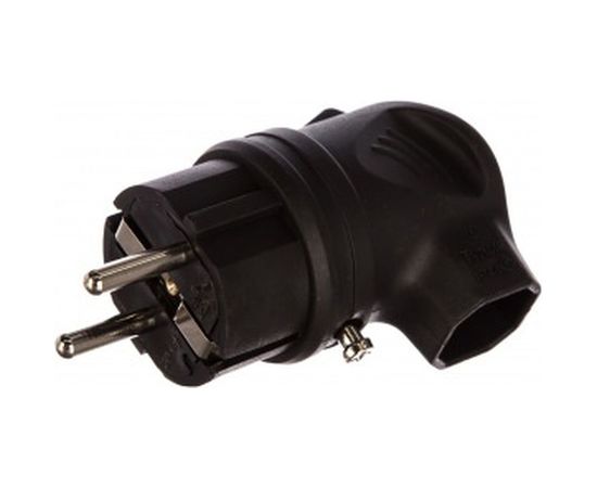 Электрическая вилка IEK с боковым вводом ОМЕГА с заземлением IP44 ВБу3-1-0м ИЭК PKR01-U-016-2-K02 