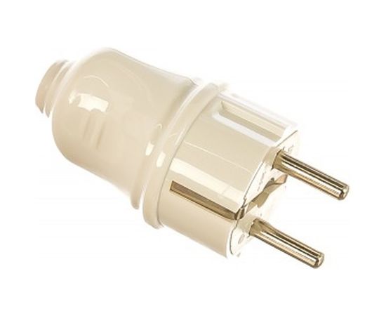 Евровилка IEK прямая белая 16А 4456289 