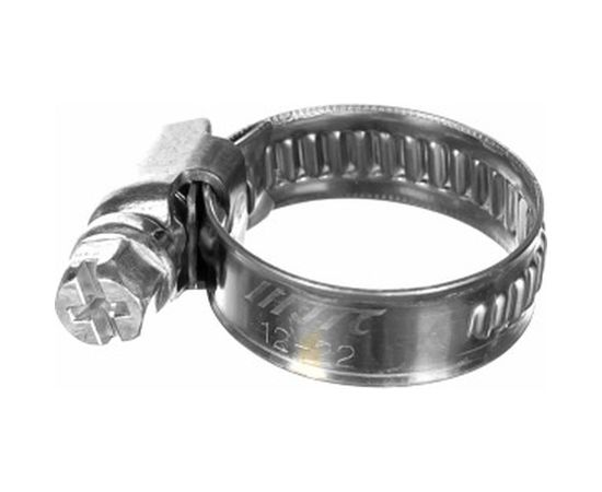 Червячный хомут 12-22мм, нержавеющая сталь JTC-ZN22 