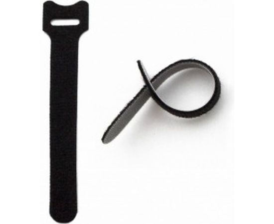 Хомут для кабеля Hyperline WASN-125-BK-10 липучка, 125x15 мм, черный, 10 штук 397491 