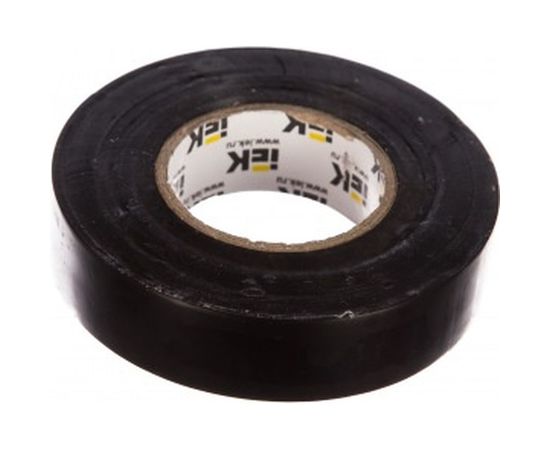 Изолента ПВХ 19мм, 20м, черная IEK ИЭК UIZ-20-10-K02 