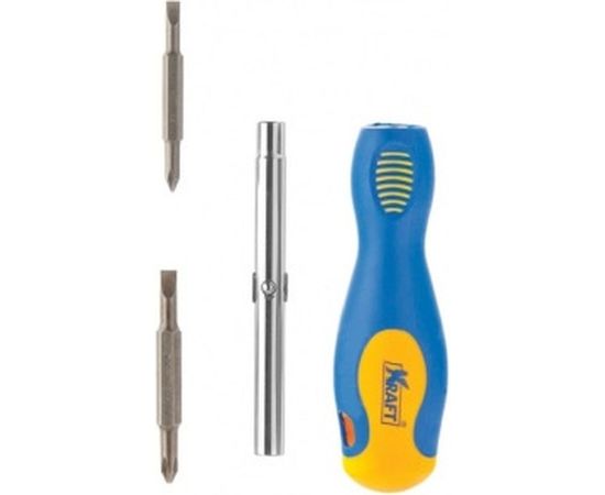 Комбинированная отвертка 6 в 1 KRAFT KT 700448 