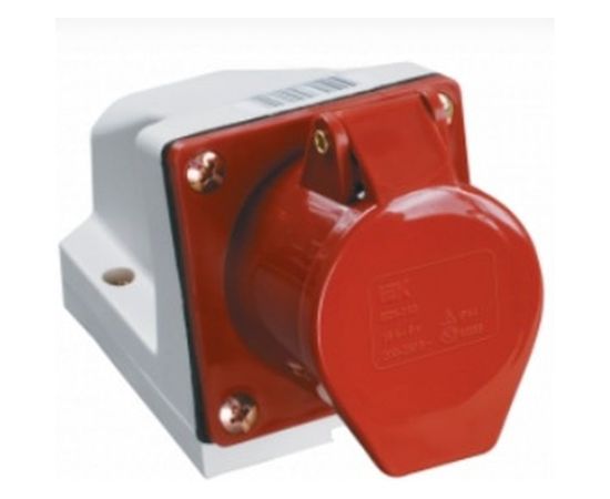 Розетка наружной установки IEK 16А 3P+Е+N 380В IP44 115 ИЭК PSR12-016-5 