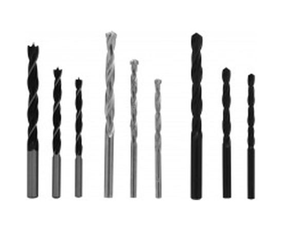 Набор сверл универсальный 9 шт. Kroft 202301 