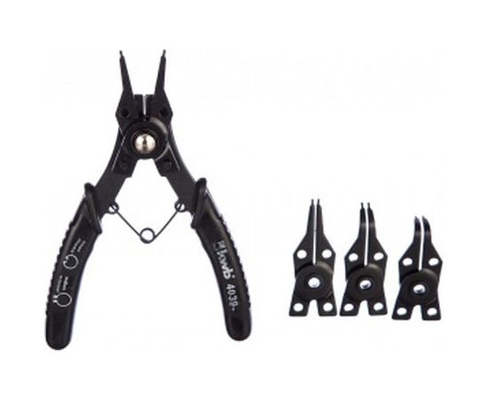 Щипцы для снятия стопорных колец + 3 насадки KWB 4039-00 