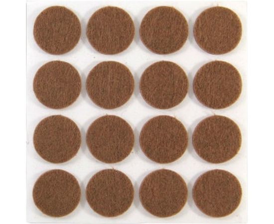 Набор подкладок для мебели KROFT 32шт коричневые 202004 