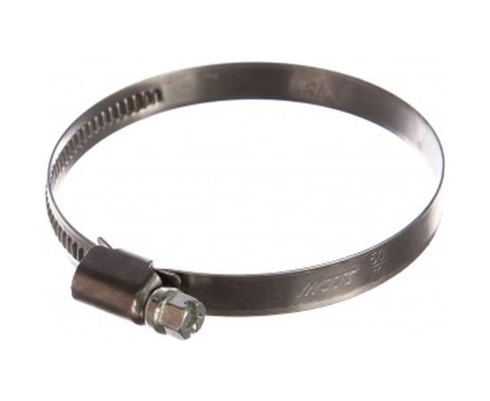 Червячный хомут JTC 50-70мм, нержавеющая сталь, ширина ленты 9мм ZN70 