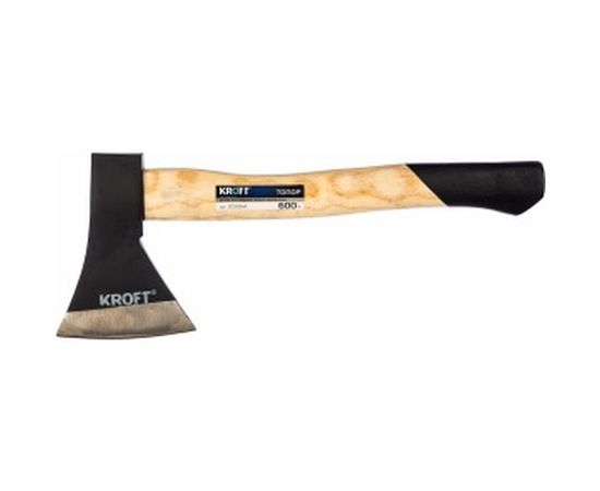 Топор Kroft 600г, ручка из твердых пород древесины 202064 