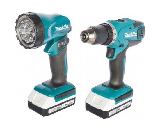 Аккумуляторная дрель-шуруповерт Makita DF457DWLE 