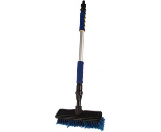 Щетка 20 см на шланг с телескопической ручкой 100см KRAFT KT 830044 