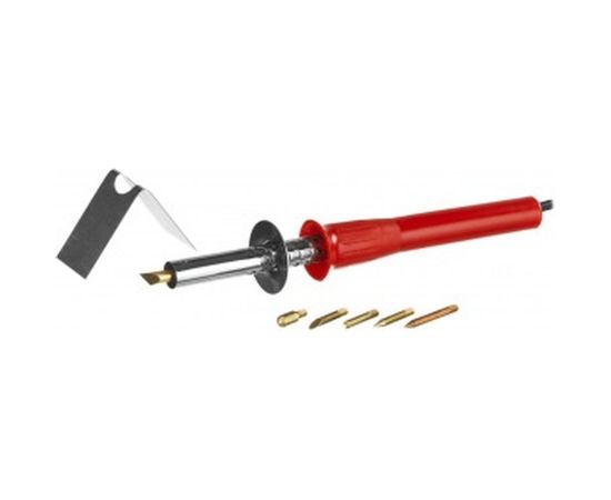 Прибор для выжигания с набором насадок, 40Вт, 6шт MIRAX 55430-H6 