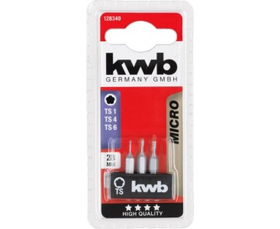 Бита TS 28 мм Pentalobe Micro 3 шт. KWB 128340 