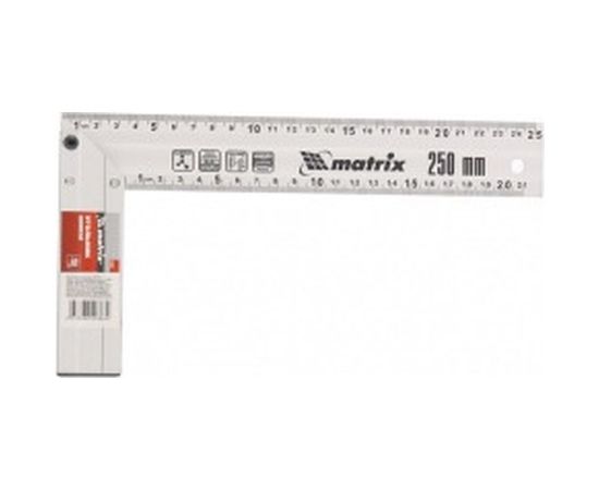 Литой алюминиевый угольник 250 мм MATRIX 32471 