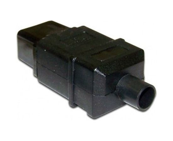 Электрическая кабельная вилка LANMASTER IEC 60320, C19, 16A 250V, разборная, черная LAN-IEC-320-C19 