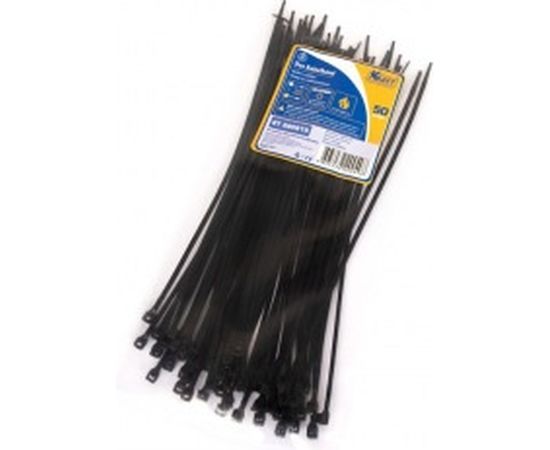 Нейлоновый хомут KRAFT черный 2,5х200 KT 880615 