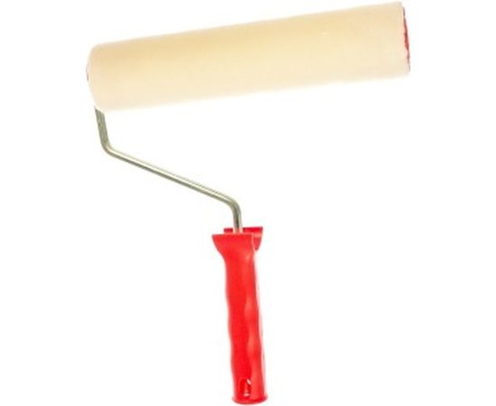 Валик с ручкой 8мм, 250мм, ворс 4мм, D 48мм, D ручки 8мм, шерсть MATRIX ВЕЛЮР 80779 