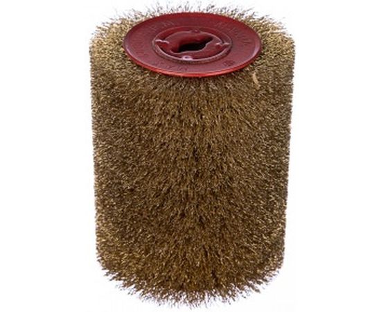 Щетка стальная с латунным покрытием 100х120 мм Makita P-65648 