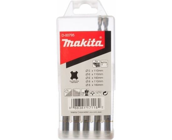Набор буров SDS-plus 5 шт. Makita D-00795 