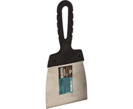 Шпатель (стальное лезвие, пластиковая ручка) 100 мм MOS 06564М 