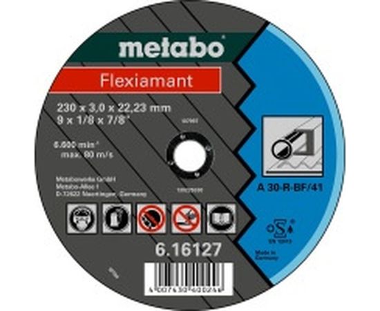 Круг отрезной Flexiamant (230x22.2, универсальный) Metabo 616127000 