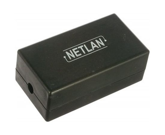 Кабельный соединитель NETLAN IDC-IDC, категория 5e, неэкранированный, черный, 10шт. EC-UCB-IDC-UD2-BK-10 