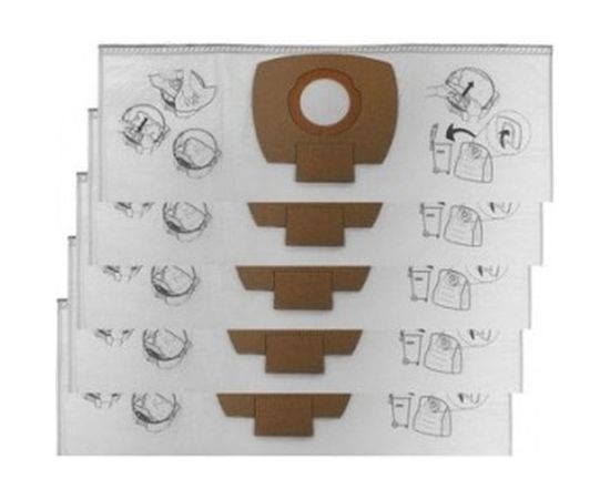 Пылесборник одноразовый Makita (5 шт.) для VC2015L/2512L/3011L P-72899 