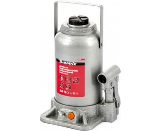 Гидравлический бутылочный домкрат 20 т, h подъема 244–449 мм MATRIX 50778 