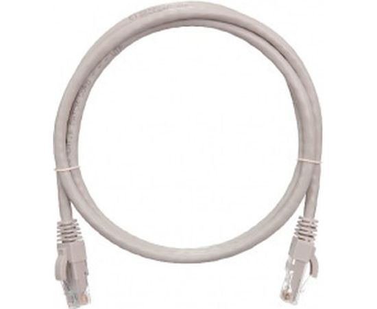 Коммутационный шнур NIKOMAX U/UTP 4 пары, серый, 1,5м NMC-PC4UE55B-015-GY 