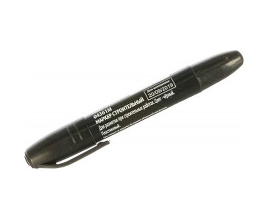 Строительный маркер MOS черный 04361М 