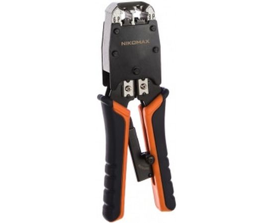 Обжимной профессиональный инструмент RJ45/8P8C, RJ12/6P6C, RJ11/6P4C NIKOMAX NMC-500R 