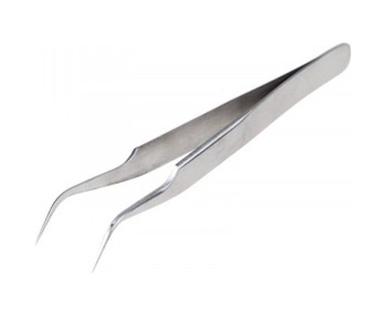 Пинцет (изогнутый, узкий, блистер) 125мм REXANT 12-0378 
