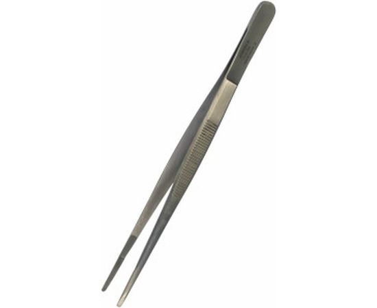 Пинцет (прямой, рифленый) 155 мм REXANT ПРОФИ 12-0365 
