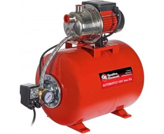 Насосная станция QUATTRO ELEMENTI Automatico 1001 Inox 50 L 910-225 