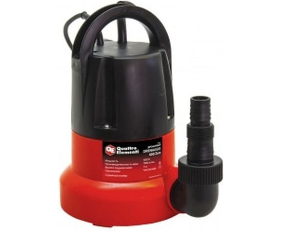 Дренажный насос QUATTRO ELEMENTI Drenaggio 400 Zero 241-802 