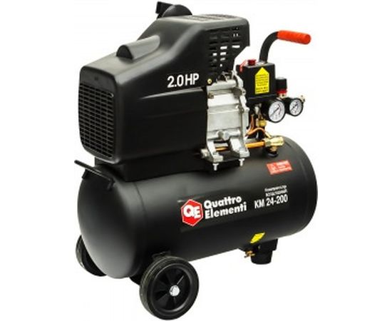 Поршневой масляный компрессор QUATTRO ELEMENTI KM 24-200 248-467 