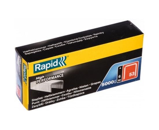 Скоба Workline 5000 шт. для степлеров (6 мм; тип 53) Rapid 11856250 
