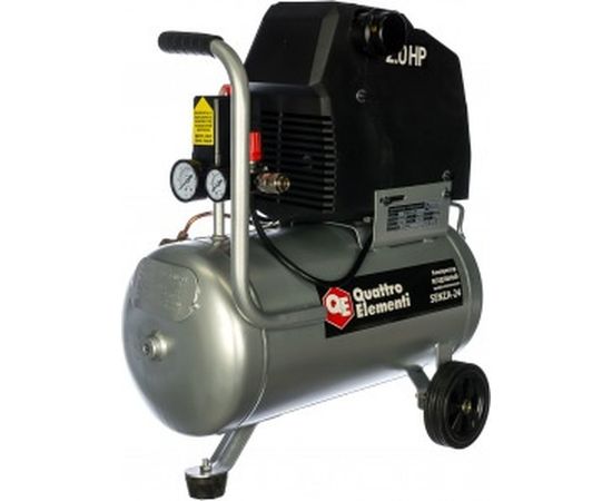Безмасляный поршневой компрессор QUATTRO ELEMENTI SENZA-24 770-223 