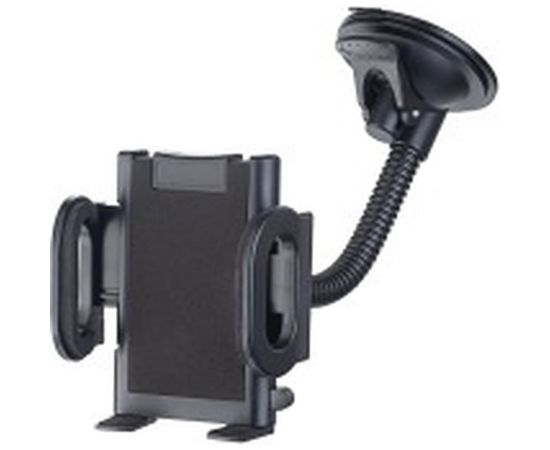 Автодержатель для смартфона Perfeo до 7" 50-115 mm на торпедо или стекло черный NN 3839 30013411 