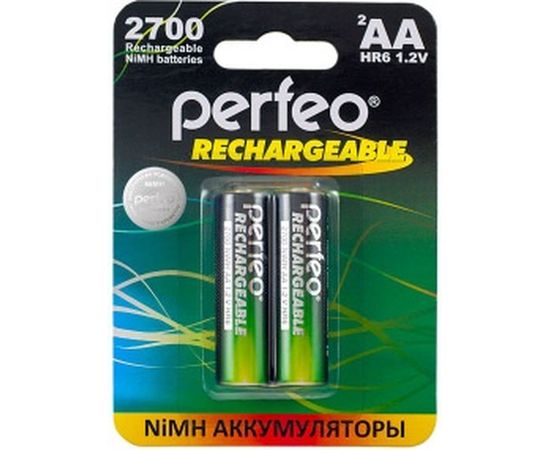 Аккумулятор PERFEO AA2700mAh 2 шт блистер 30&nbsp;006&nbsp;108 
