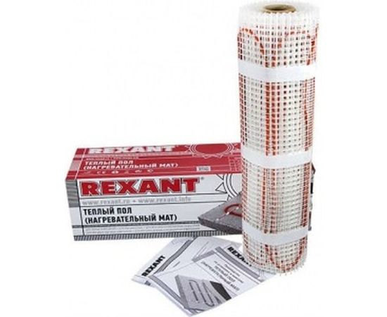 Нагревательный мат REXANT площадь 6,0 м2 (0,5 х 12,0 метров) 960 Вт 51-0512 