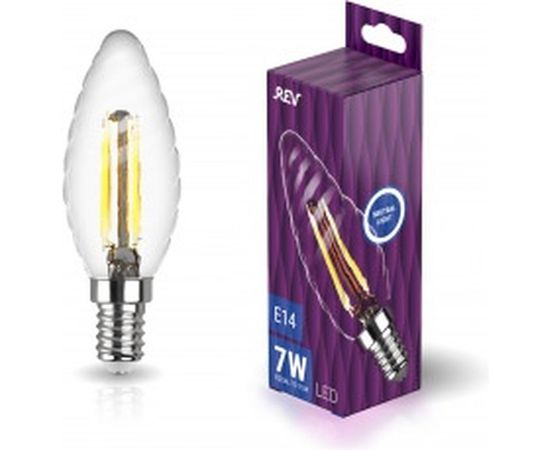 Светодиодная лампа REV TC37 E14 7W, 4000K 32493 5 