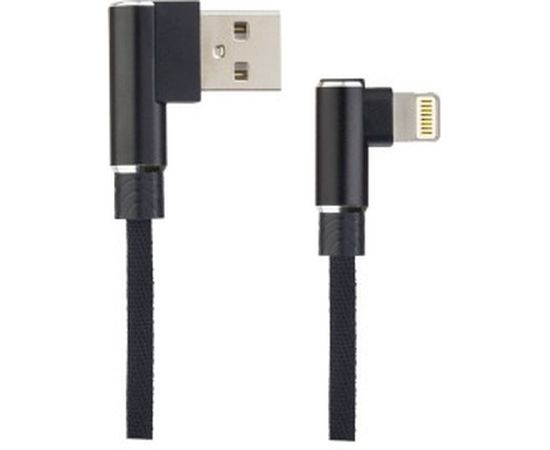 Кабель для iPhone PERFEO USB - 8 PIN Lightning угловой черный длина 1 м. бокс I4315 30&nbsp;013&nbsp;263 