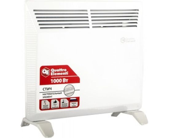 Конвекторный нагреватель воздуха QUATTRO ELEMENTI QE-1000KS 1кВт 790-496 