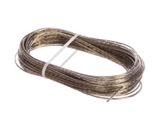 Стальной трос REXANT в ПВХ изоляции d=2.5 мм, моток 20 метров 09-5125 