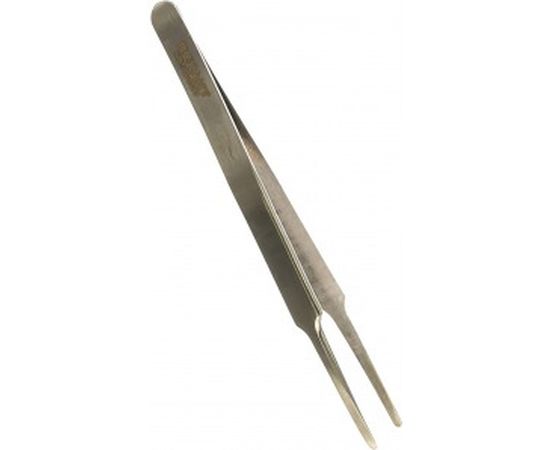 Пинцет 125мм (прямой с закругленными кончиками, блистер) REXANT 12-0377 